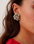 Boucles d'oreilles WEISS argentée