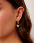 Boucles d'oreilles ALMANDA